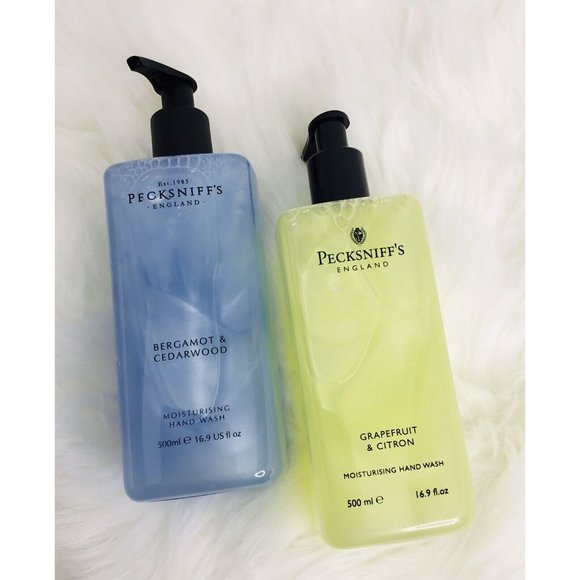 2 Moisturizing Hand Wash 16.9 oz ea GRAPEFRUIT & CITRON & BERGAMOT Pecksniff’s - Picture 2 of 3